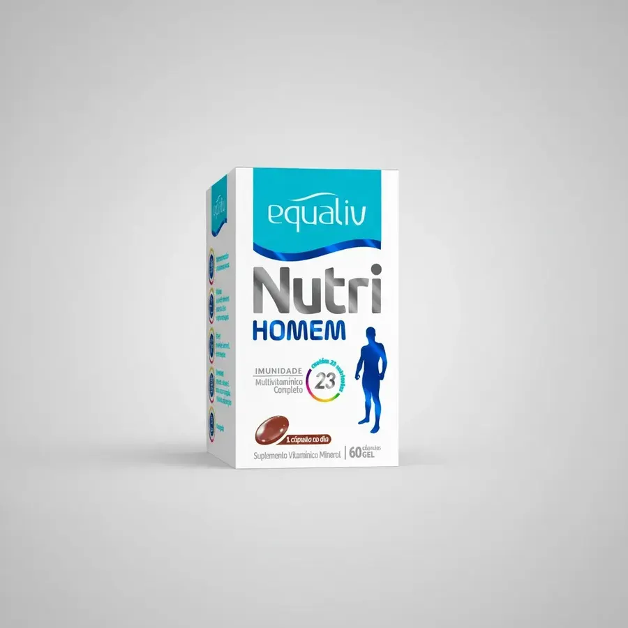 Embalagem de Nutri Homem