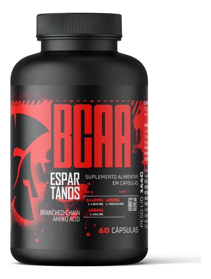Embalagem de Bcaa Cáps Nutrition