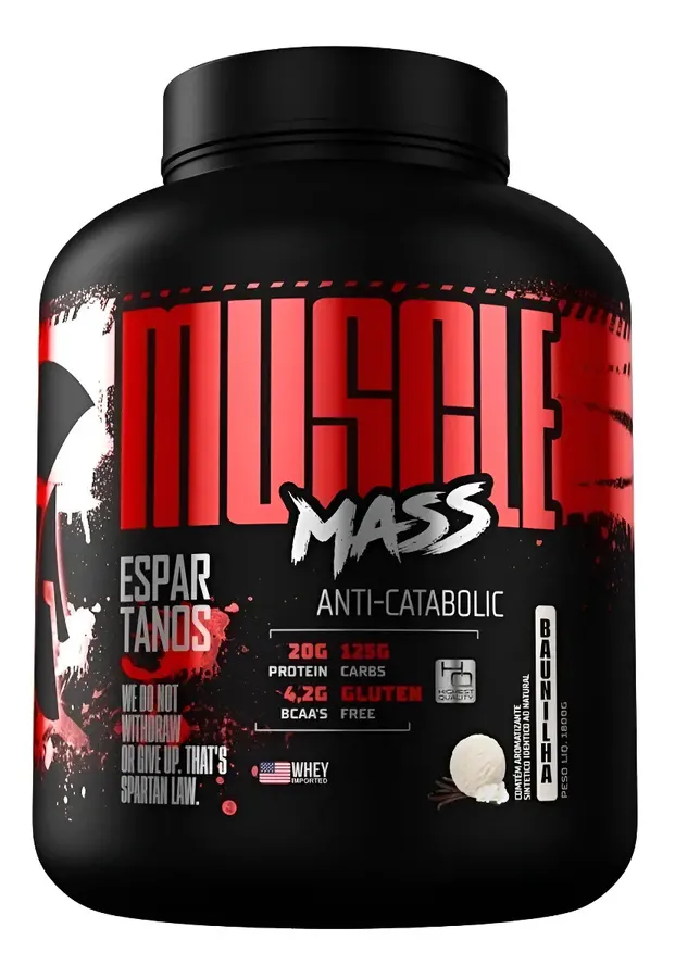 Embalagem de Muscle Mass Hipercalórico Nutrition