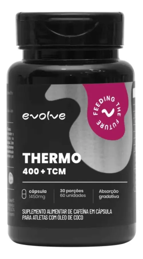 Embalagem de Termogênico Thermo TCM Cápsulas Queima Gordura