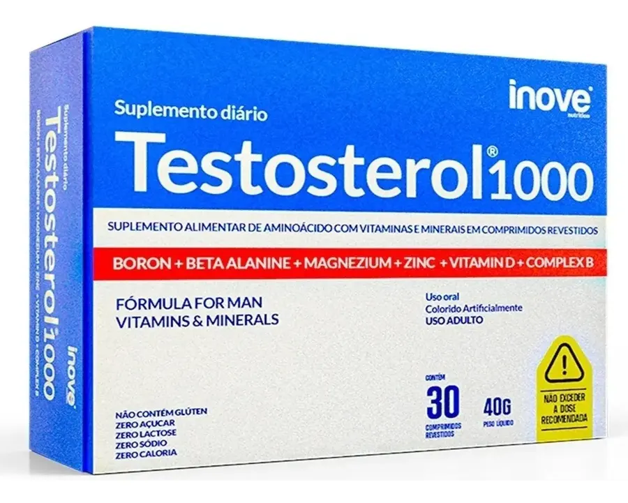 Embalagem de Testosterol