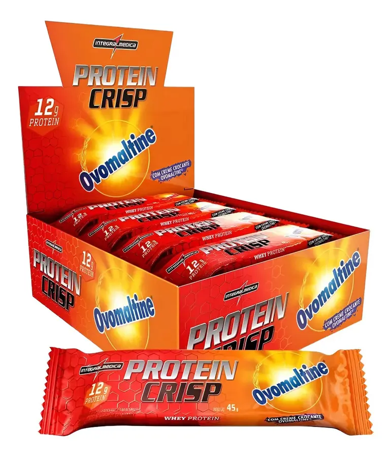 Embalagem de Barra Proteína Protein Crisp
