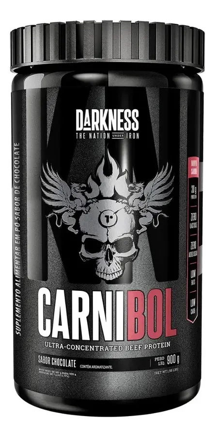 Embalagem de Carnibol Isolado Darkness