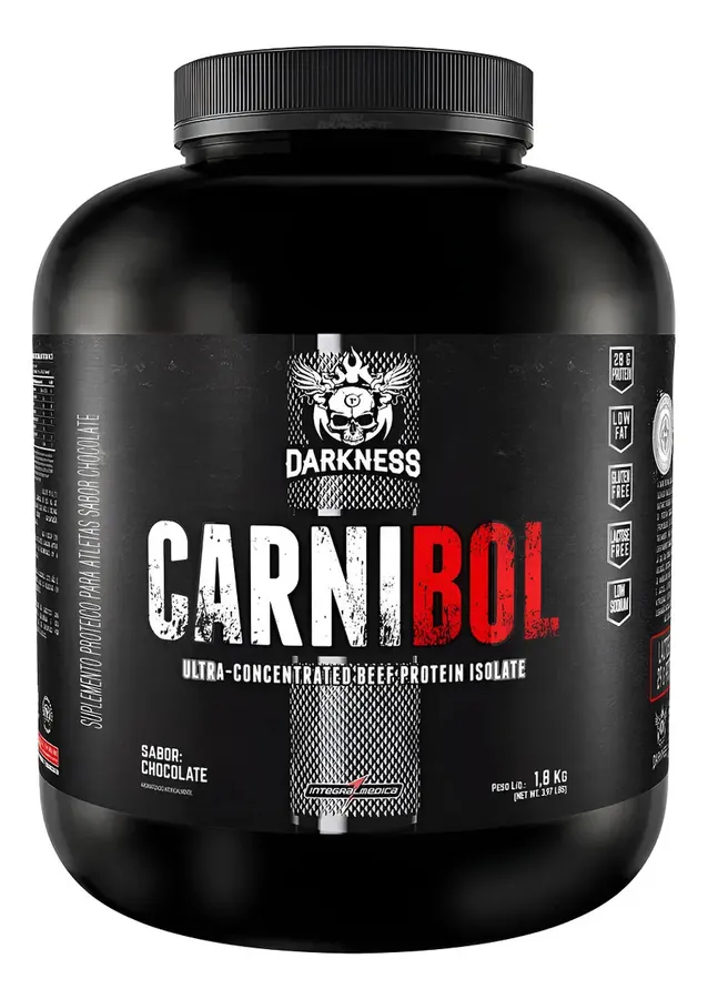 Embalagem de Carnibol Proteína Carne Isolado Hidro