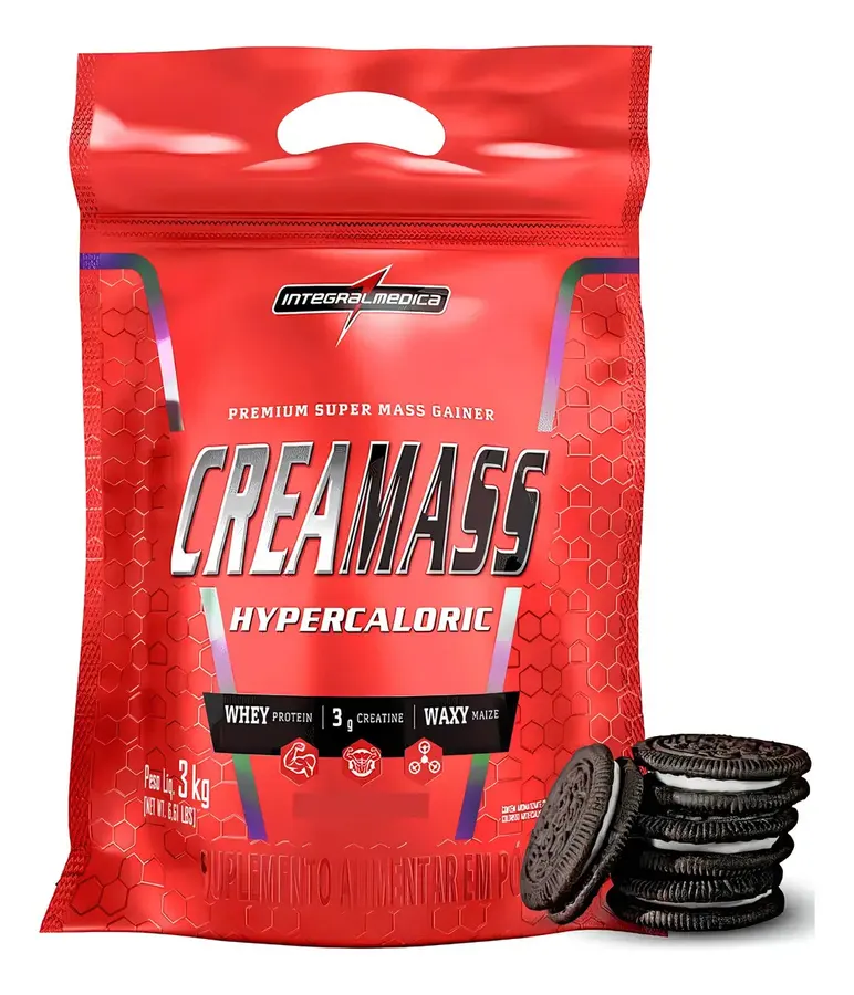 Embalagem de Hipercalórico C/ Creatina