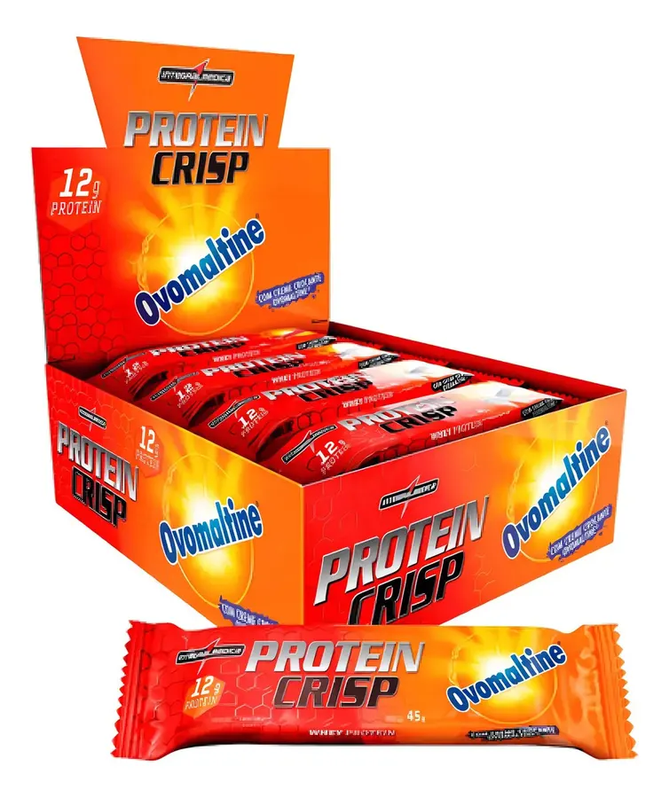 Embalagem de Protein Crisp Bar