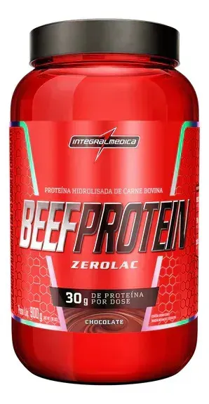 Embalagem de Whey Beef Protein