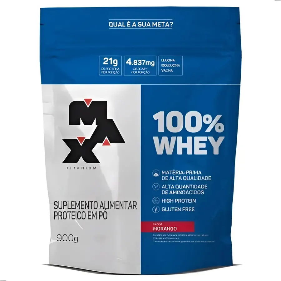 Embalagem de 100% Whey Sachê Chocolate