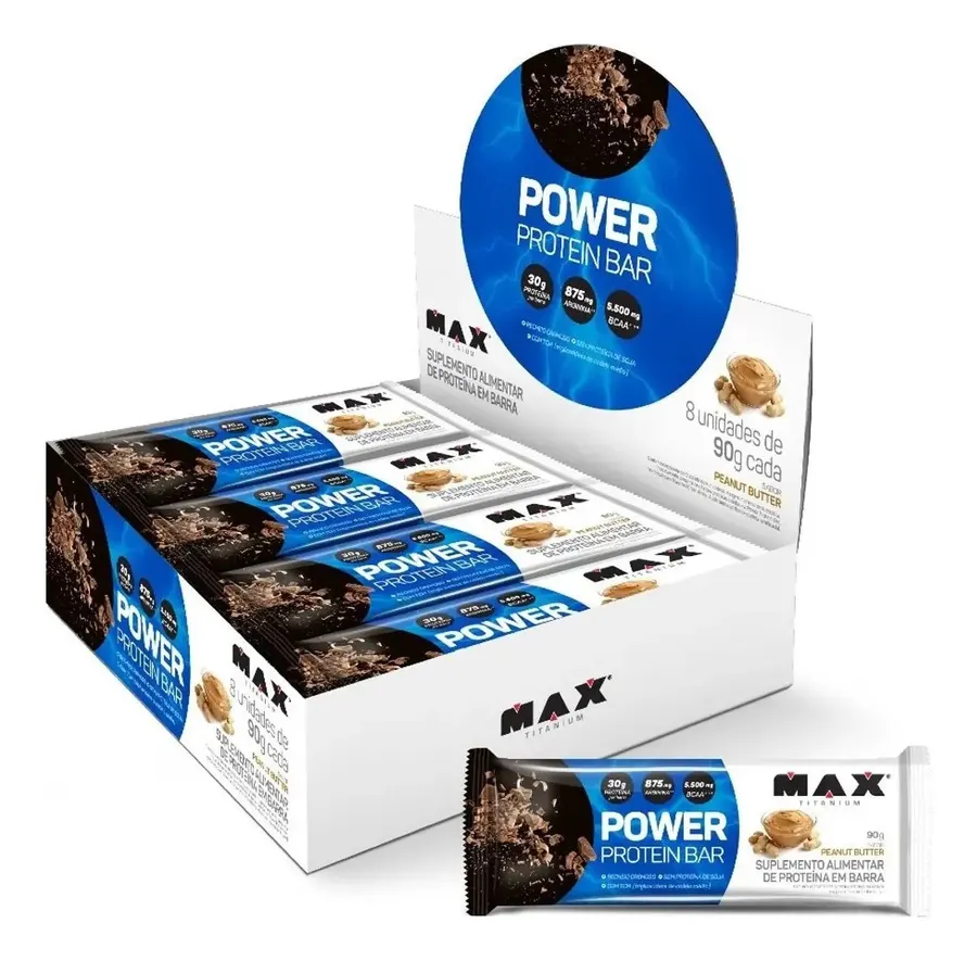Embalagem de Barra Proteína Power Protein Bar