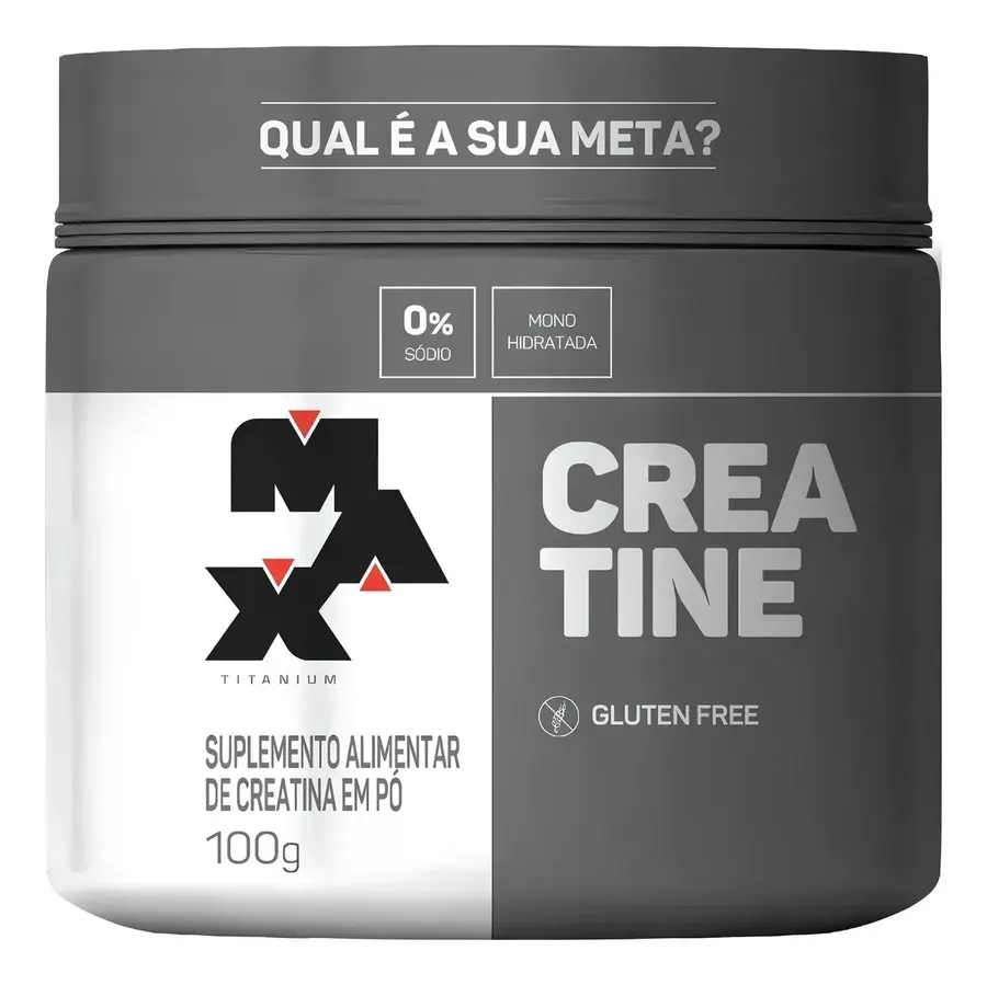 Embalagem de Creatina 100% Pura