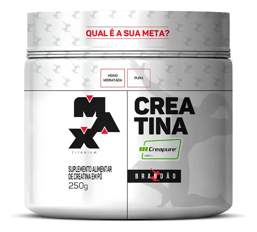 Embalagem de Creatina Creapure Rafael Brandão