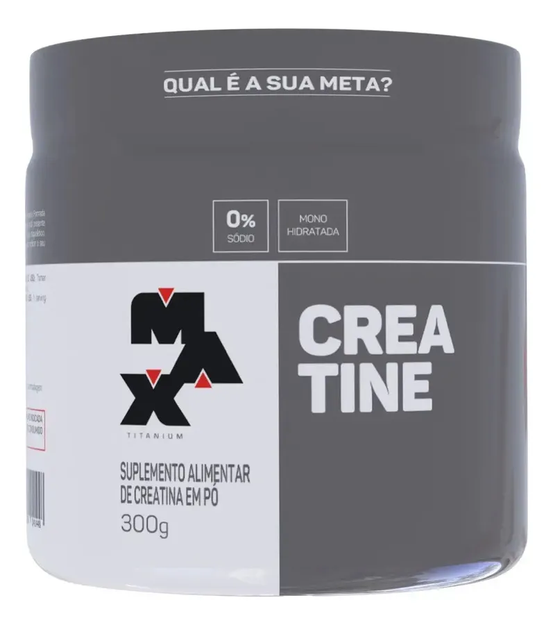 Embalagem de Creatina Massa Força Resistência