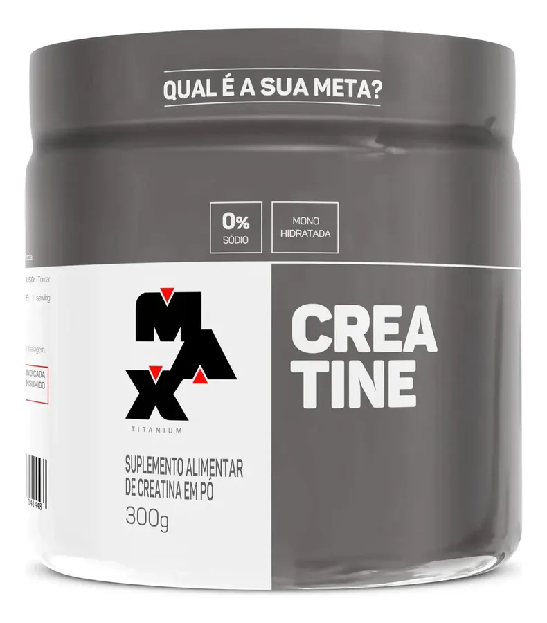 Embalagem de Creatina Monohidratada Alta Pureza