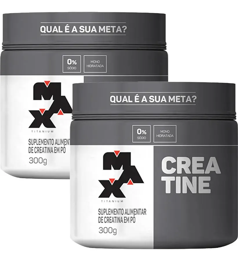 Embalagem de Creatina Natural