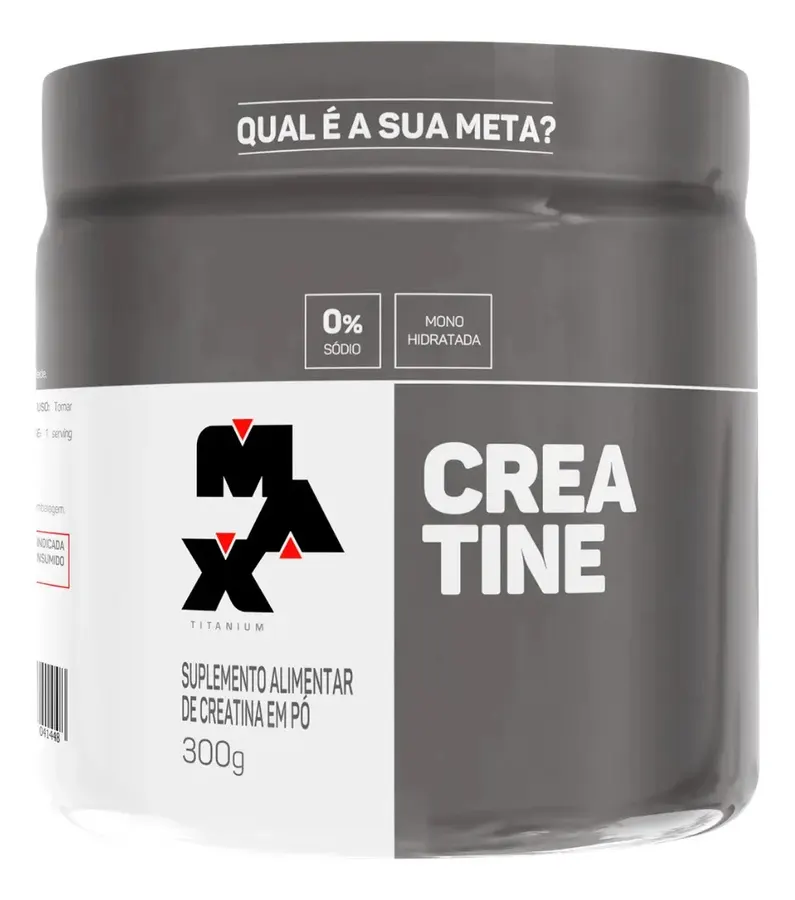 Embalagem de Creatina Pura Growthisoldie