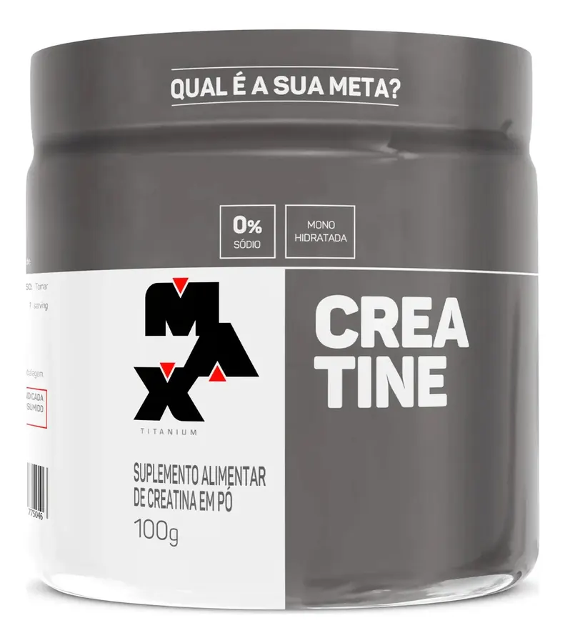 Embalagem de Creatina Monohidratada