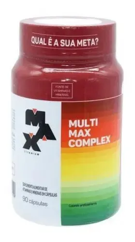 Embalagem de Multi Complex E Minerais Caps