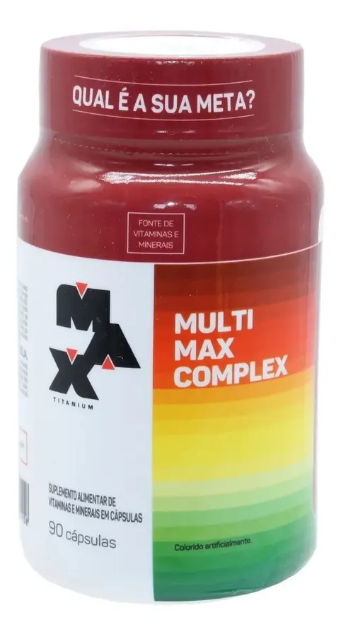 Embalagem de Multi Complex Vitaminas E Minerais Caps