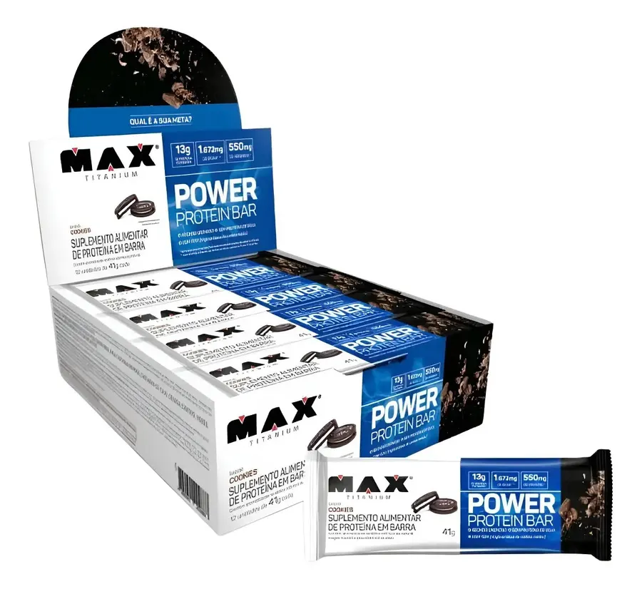 Embalagem de Power Protein Bar