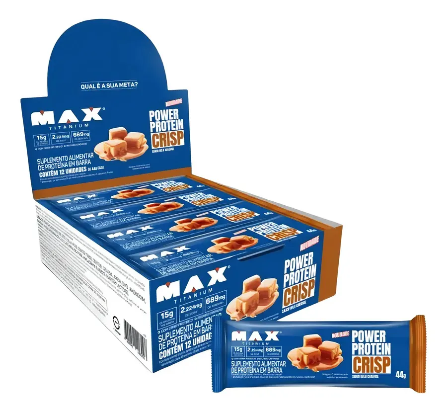 Embalagem de Power Protein Crisp