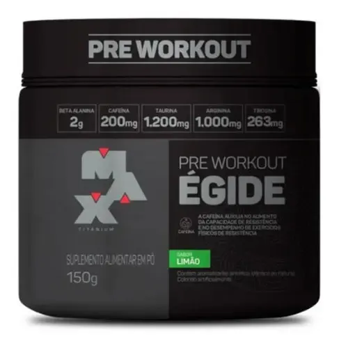 Embalagem de Pré Treino Égide Beta Alanina