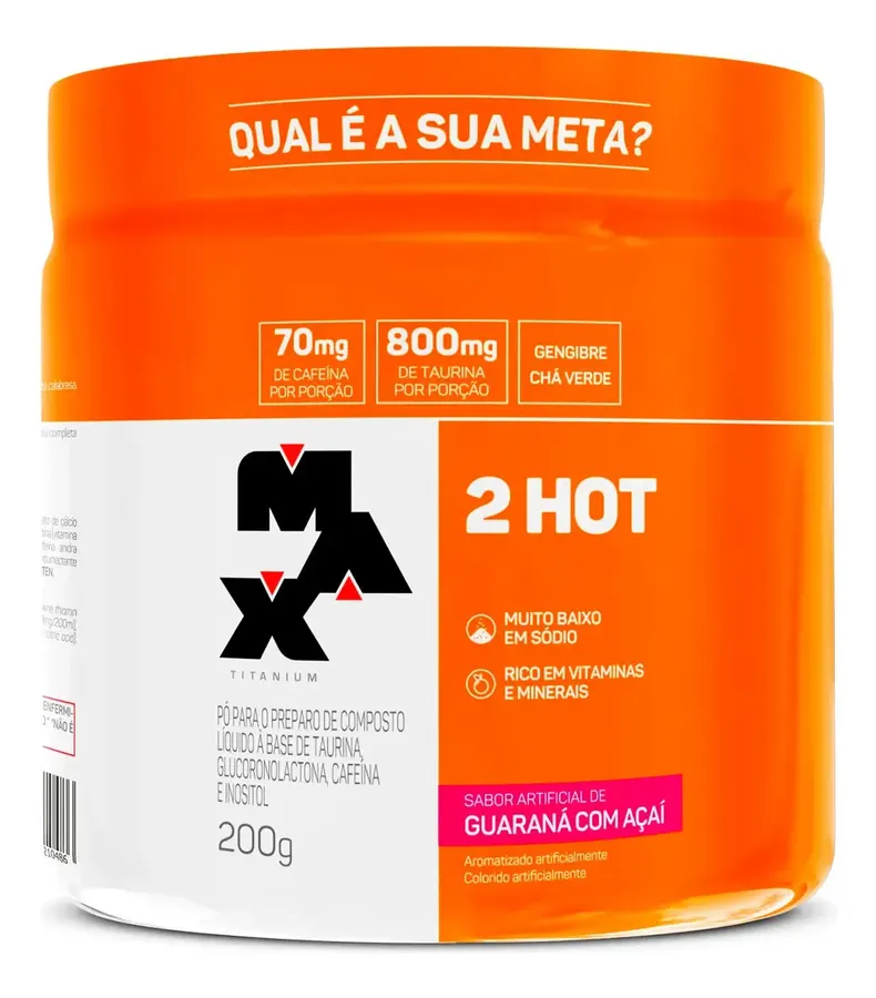 Embalagem de Termogênico Ultimate 2Hot Queima Gordura