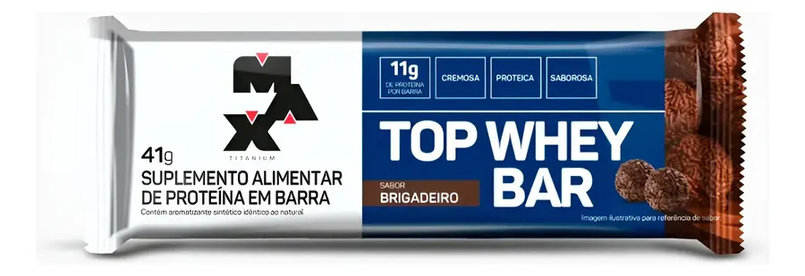 Embalagem de Top Whey Bar