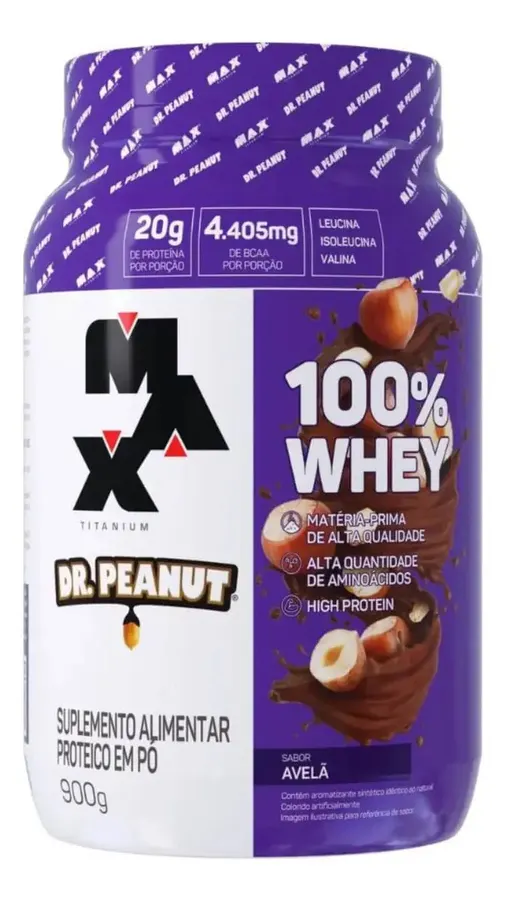 Embalagem de Whey 100% Dr. Peanut Whey Concentrado