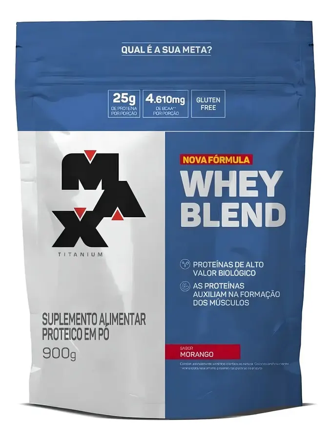 Embalagem de Whey Blend