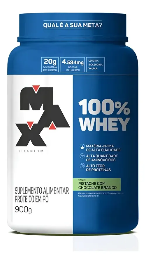 Embalagem de Whey Concentrado 100% Proteina Pure