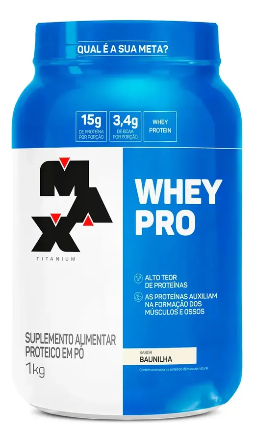 Embalagem de Whey Pro