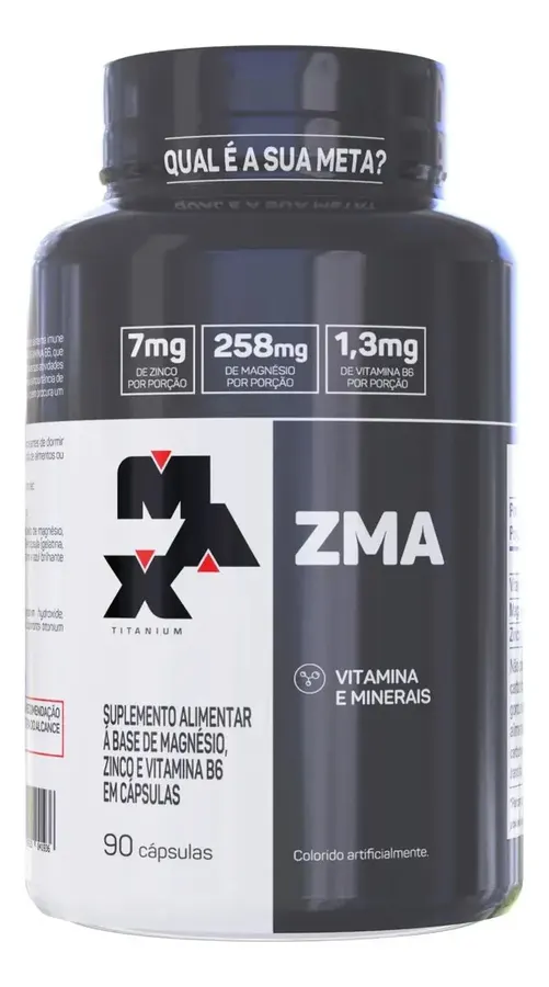 Embalagem de Zma Vitaminas y Minerales, Cáps,