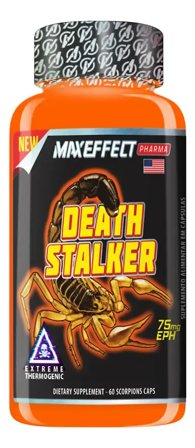 Embalagem de Termogênico Death Stalker Capsulas