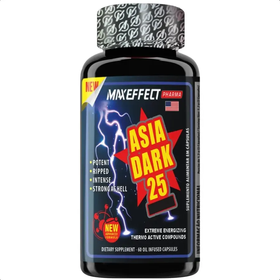 Embalagem de Termogênico MP Asia Dark Caps