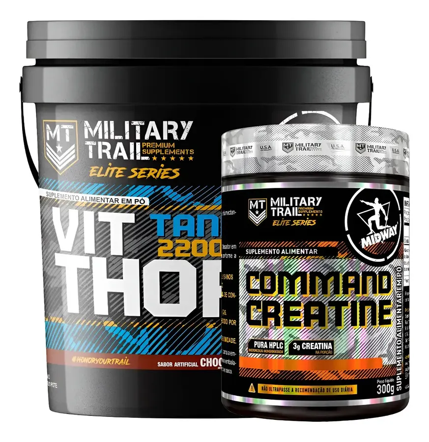 Embalagem de Vit Thor Hipercalórico Command Creatine