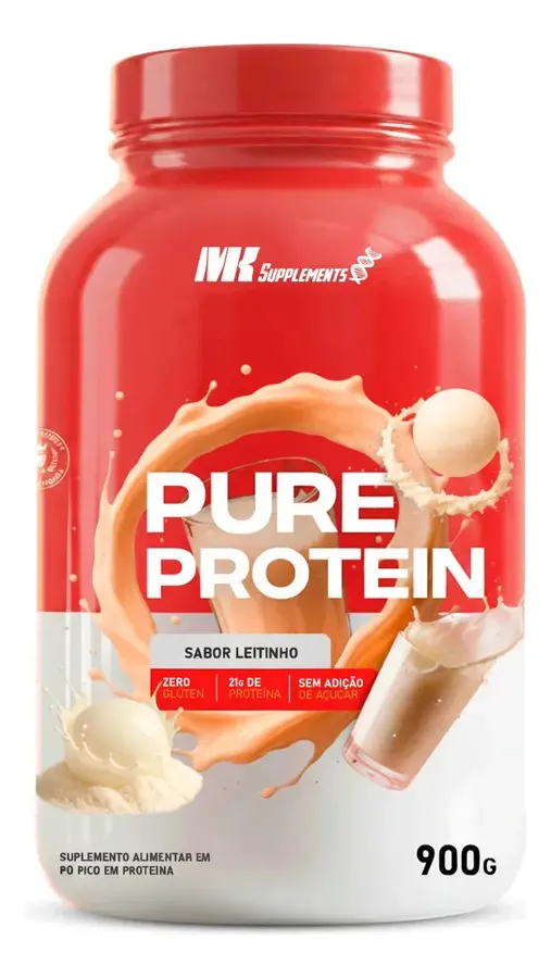 Embalagem de Whey Protein Pure Zero Gluten Sem Açucar