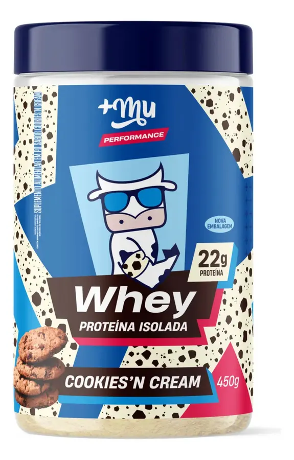 Embalagem de Whey Protein Isolado Performance