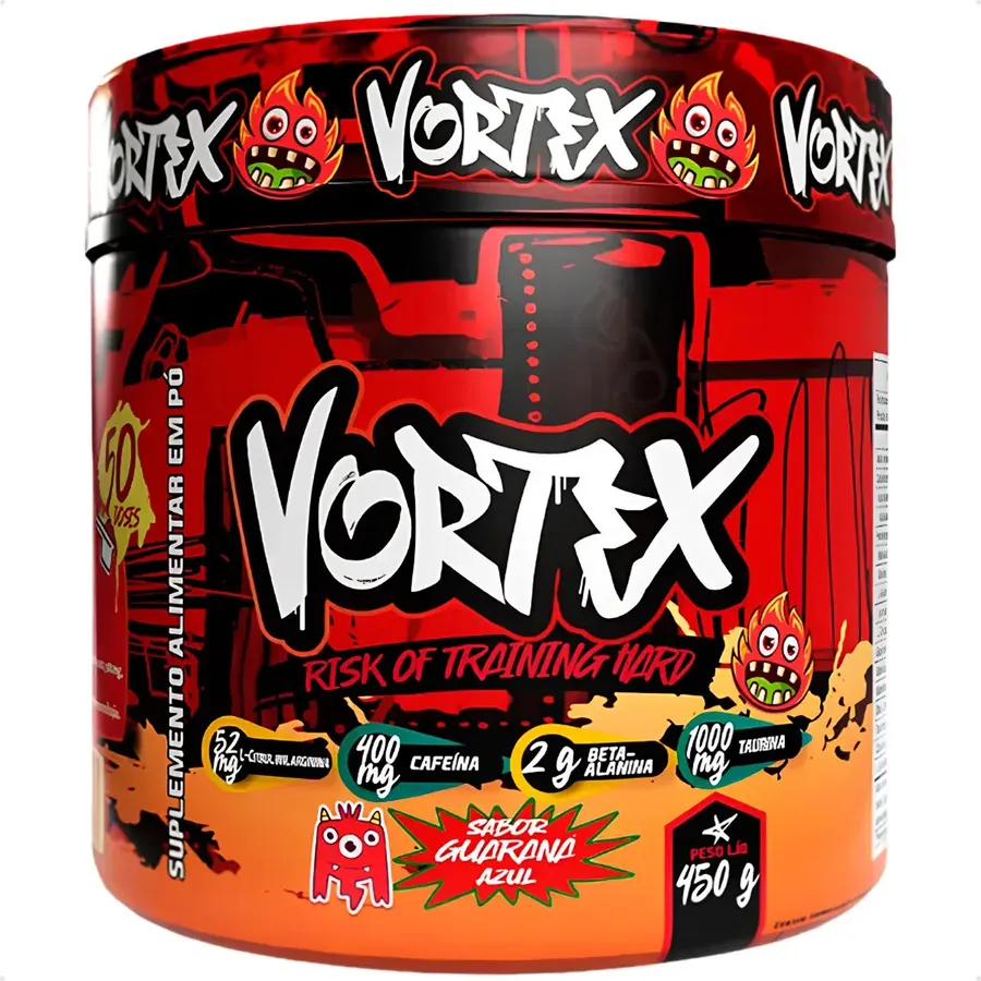 Embalagem de VORTEX PRÉ TREINO