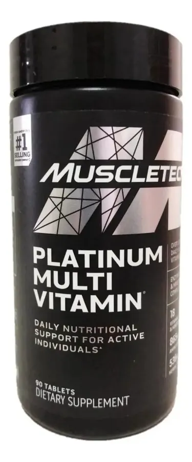 Embalagem de Platinum multi vitamin