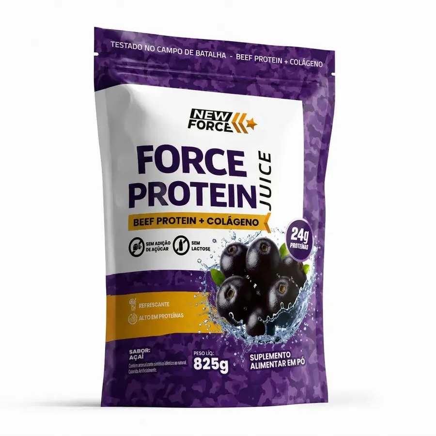 Embalagem de Beef Protein Proteina Carne Protein Juice