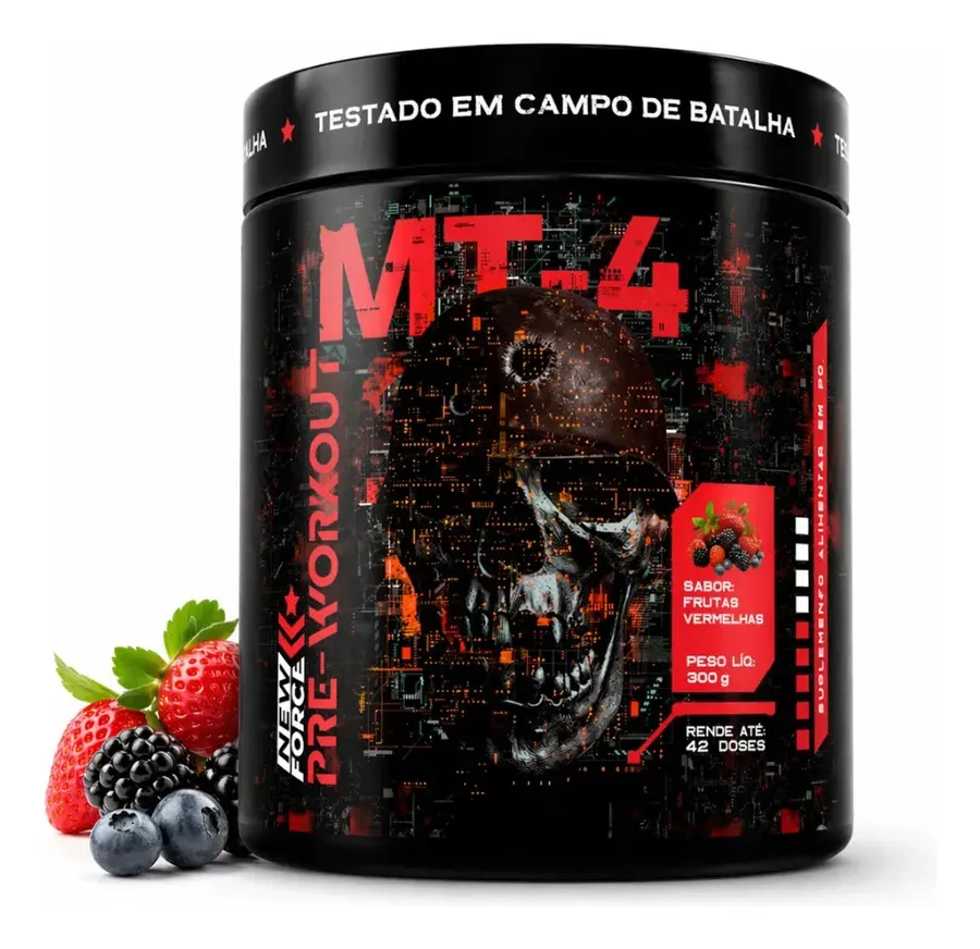 Embalagem de Pré Treino Pre Workout Energia Resistência Foco Extremo