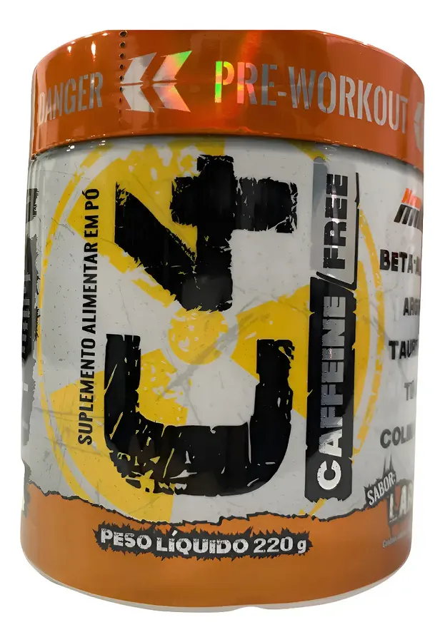 Embalagem de C4 Caffeine Free Pré Treino Sem Cafeina