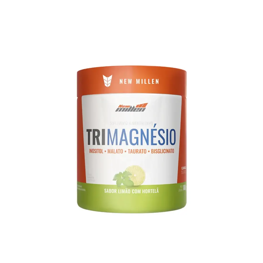 Embalagem de Magnésio Inositol Dimalato Taurato Bisglicinato Relaxamento Zero Açúcar