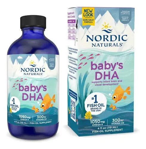 Embalagem de Baby DHA Líquido Bebê