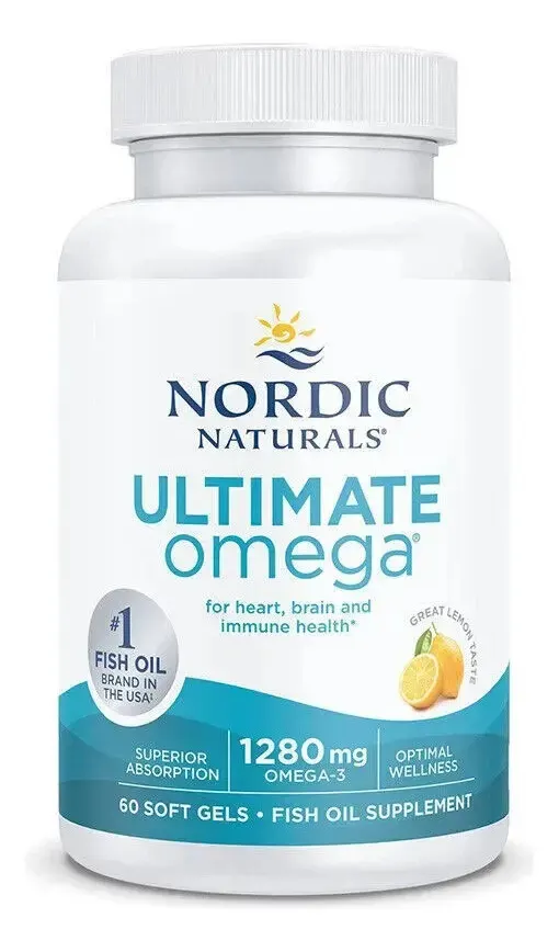 Embalagem de Ultimate Omega Softgels Imp Eua