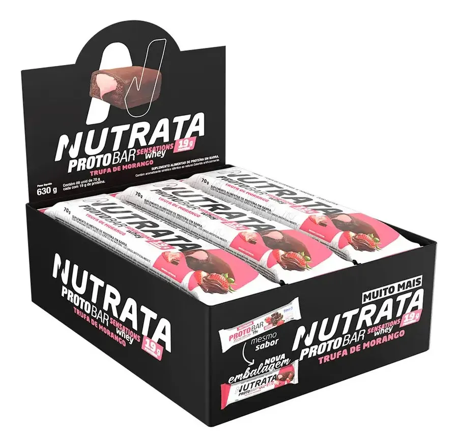 Embalagem de Proto Bar Sensations