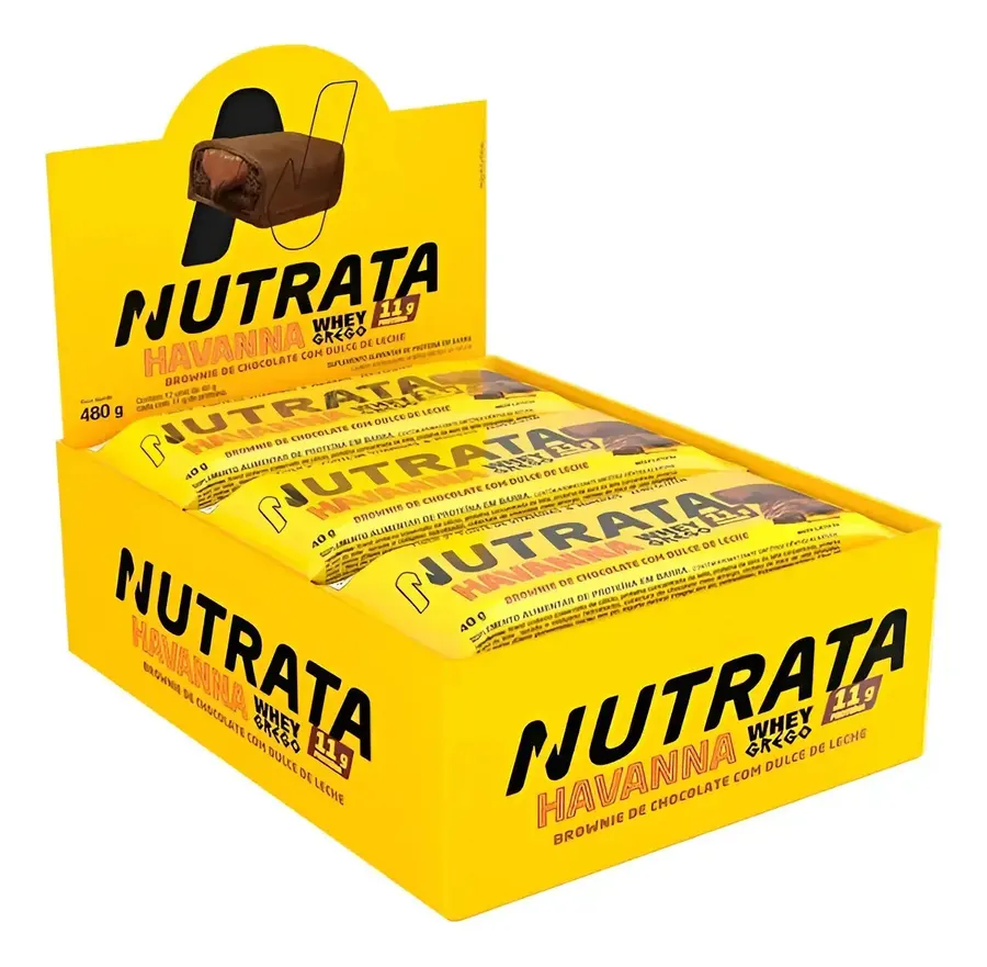 Embalagem de Whey Bar Grego Havanna Whey Protein