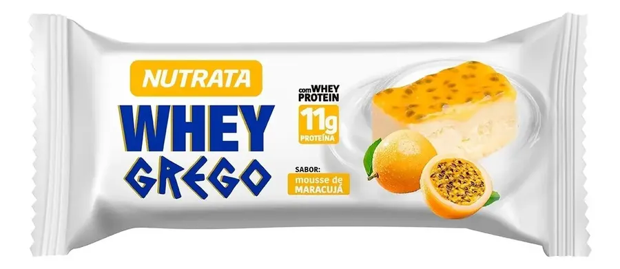 Embalagem de Whey Grego Bar Mousse