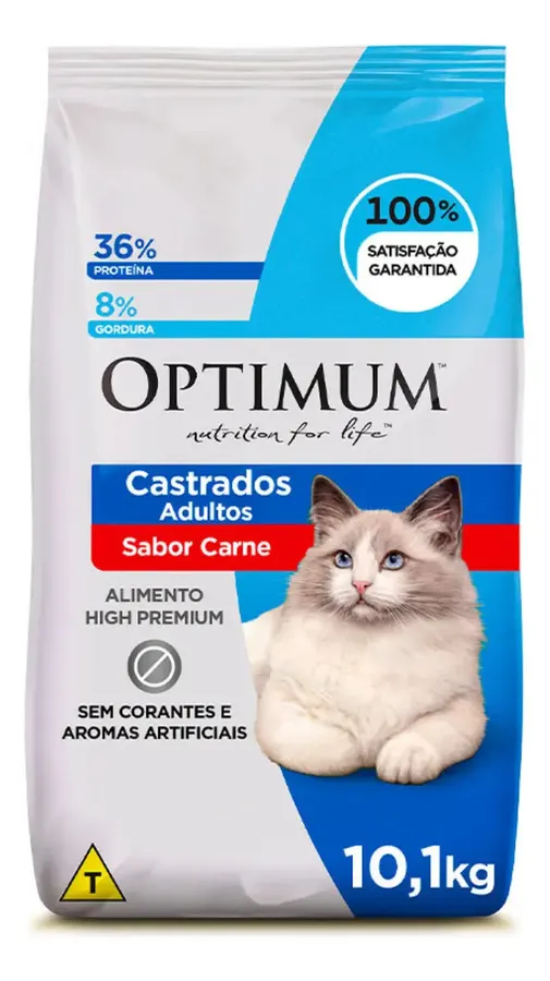 Embalagem de Ração Gatos Castrado