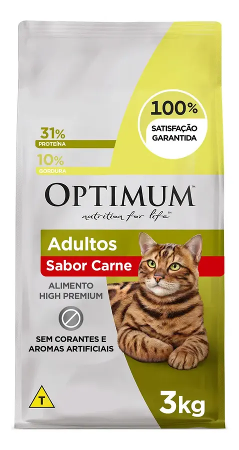 Embalagem de Ração Seca Gatos Adultos 31% Proteína